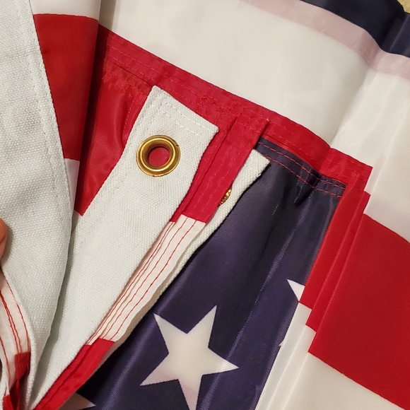 Weather Resistant American Flag Full Size 3x5 and Still In Factory Packaging - Picture 3 of 14